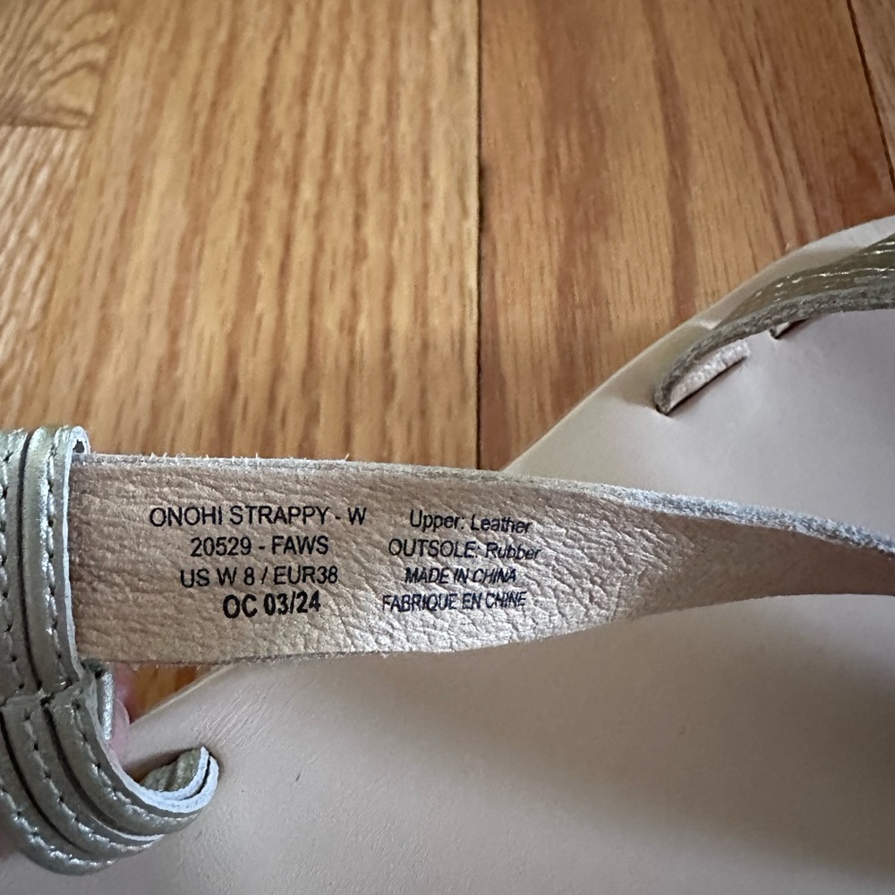 Olukai Onohi Women’s Strappy Leather Sandals, size 8 - Picture 7 of 7